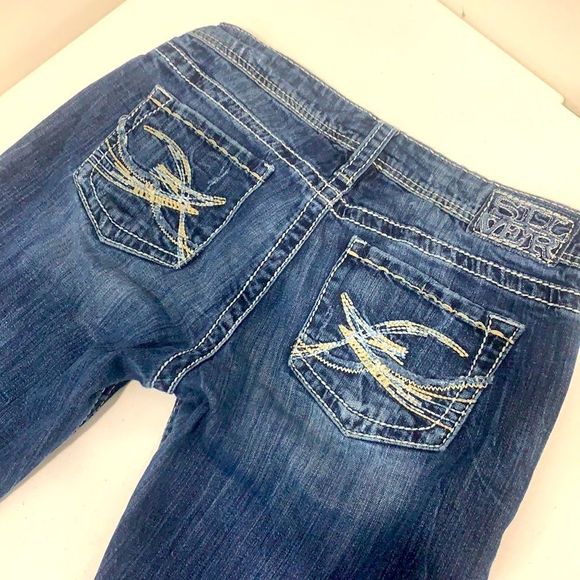 Silver Berkeley Straight Jeans - Picture 2 of 12